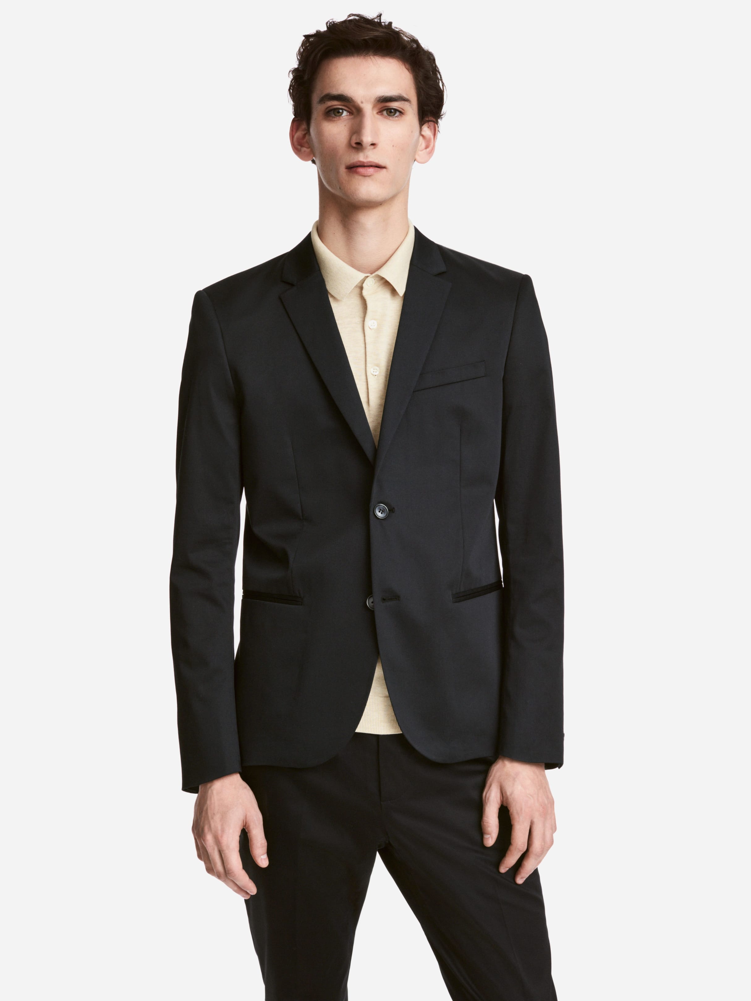 

Пиджак H&M XAZ108264IERM  Черный, Пиджак H&M XAZ108264IERM 56 Черный