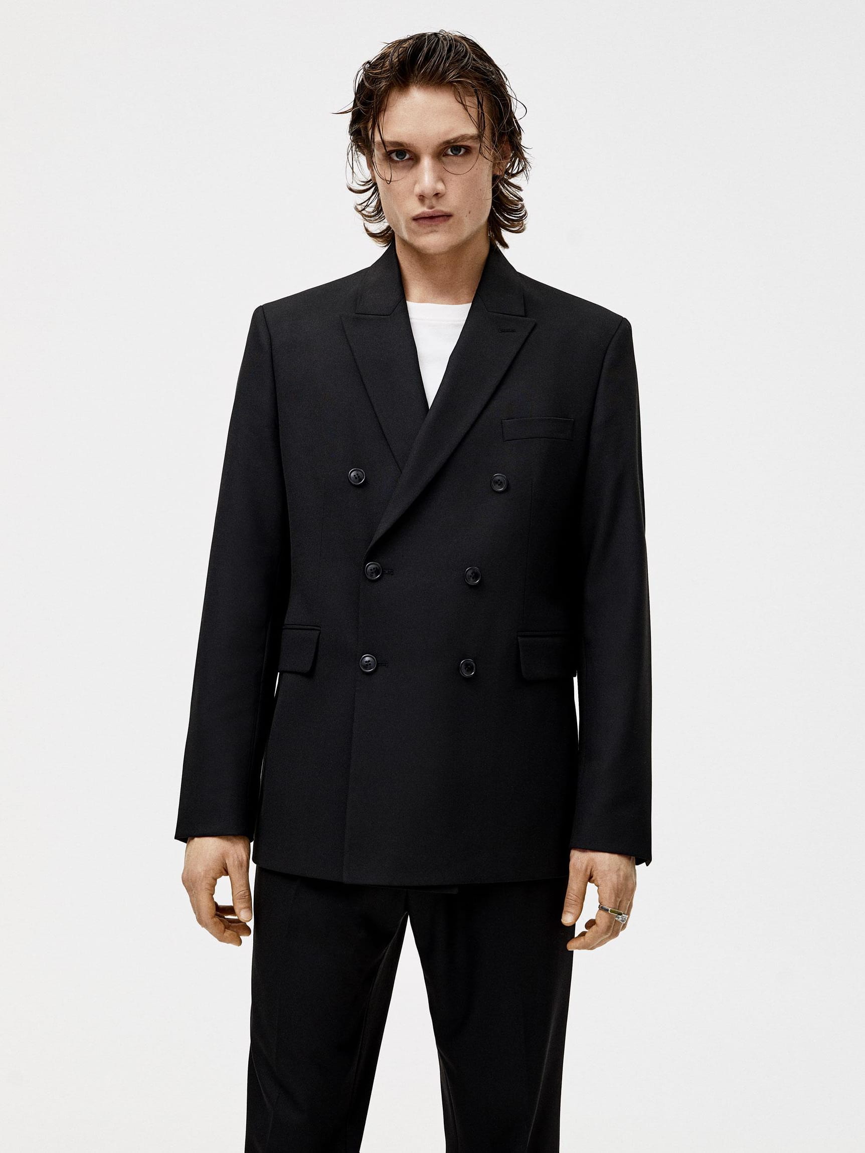 

Пиджак Pull & Bear XAZ299377AWQC  Черный, Пиджак Pull & Bear XAZ299377AWQC 50 Черный