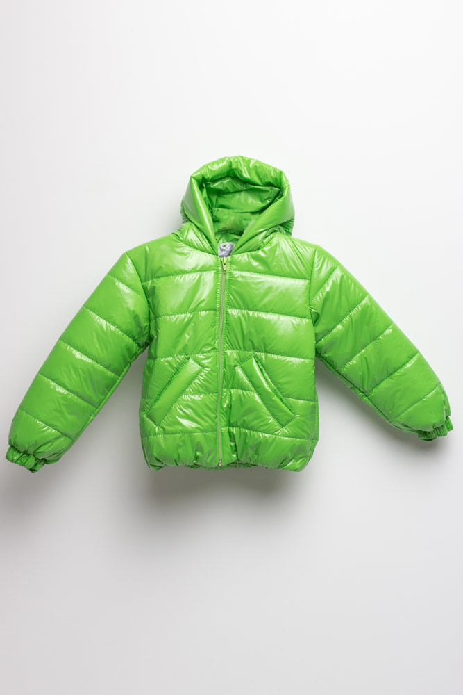 

Куртка коротка на хлопчика Vestes 122 салатовий (KY-036)
