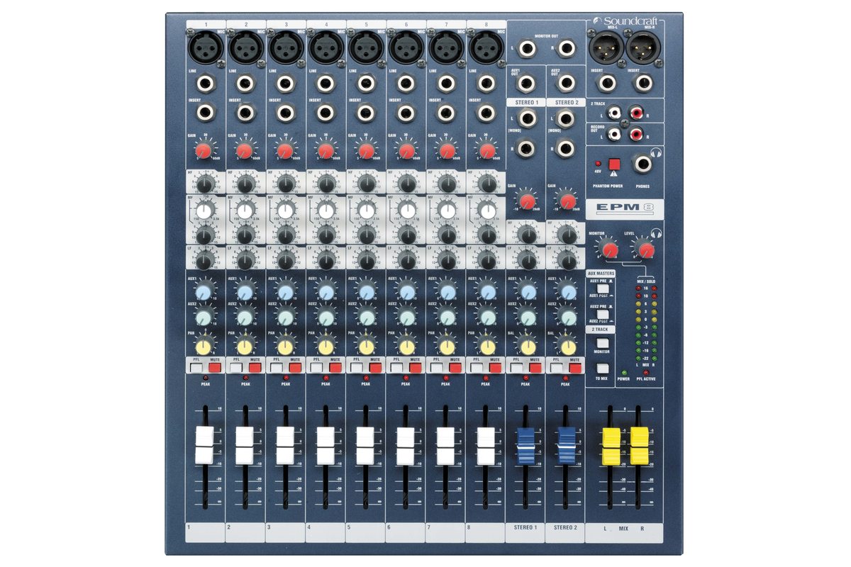 

Микшерный пульт SOUNDCRAFT EPM8
