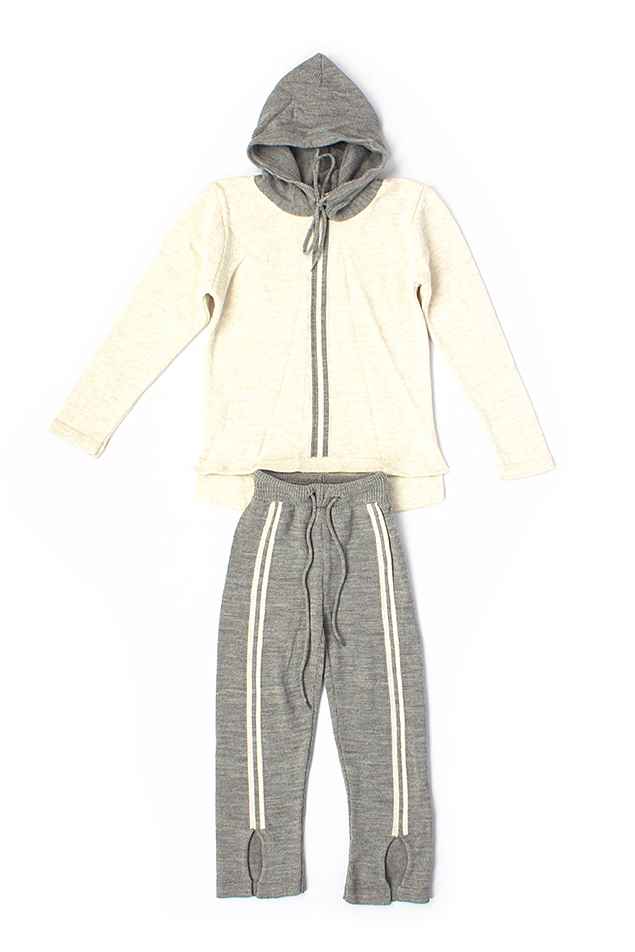 

Костюм на дівчинку Zeytin kids 146 сірий (SKT000561538)