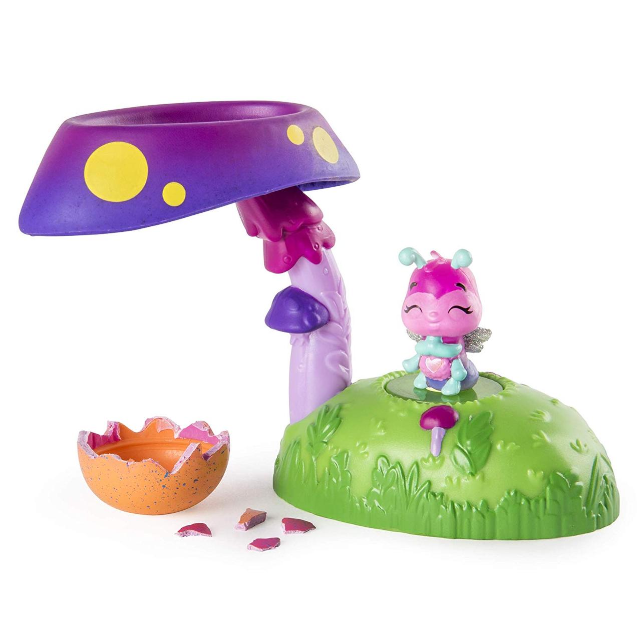 

Ігровий набір Spin Master Hatchimals CollEGGtibles Fabula Forest Hatchy Home Light S4 Гніздо з лісовою галявиною (6044120) (B07C9WX7B2)