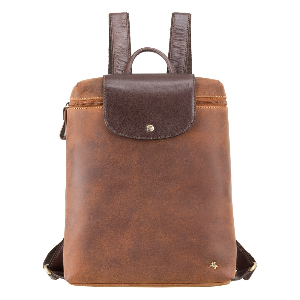 

Кожаный рюкзак Visconti TC86 TAN/MLN Saddle
