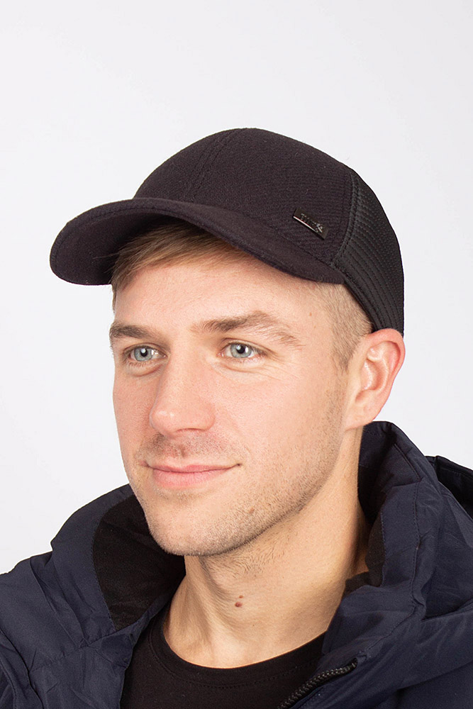 

Капелюх-бейсболка чоловіча 60 темно-синій