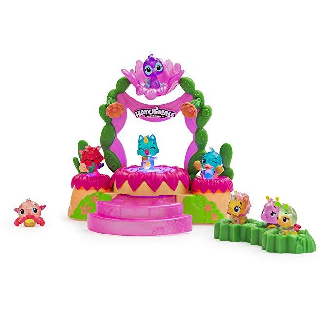 

Ігровий набір Spin Master Hatchimals CollEggtibles Talent Show Light Up Playset Талант-шоу зі світловими ефектами (778988543245) (B079PCJNLW)