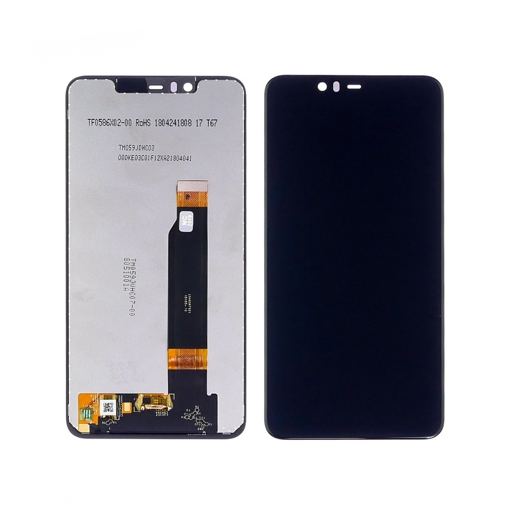 

Дисплей для Nokia 5.1 Plus с чёрным тачскрином