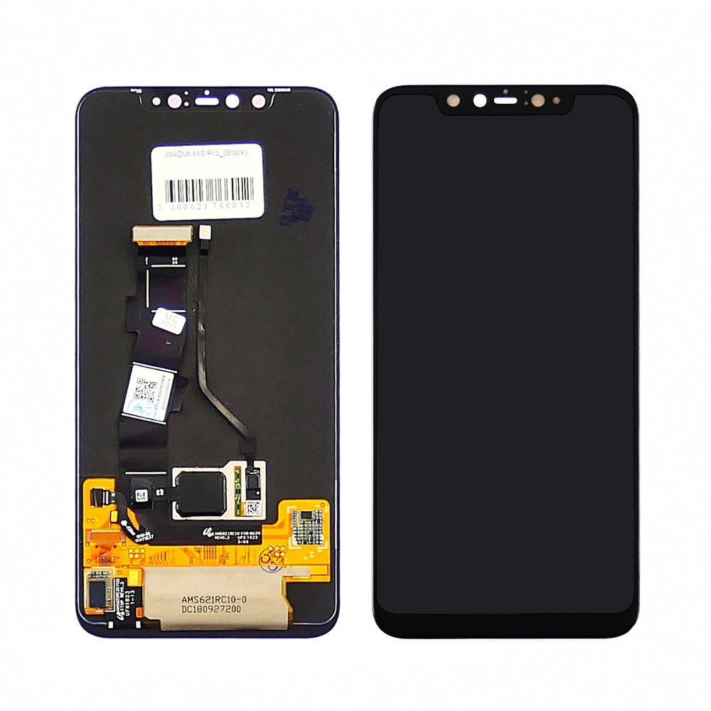 

Дисплей для Xiaomi Mi 8 Pro с чёрным тачскрином OLED