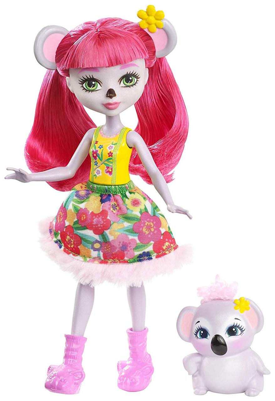 

Лялька Mattel Enchantimals Karina Koala Doll Карина з вихованцем коалою Деб (FCG64) (B01IT3VH8I)