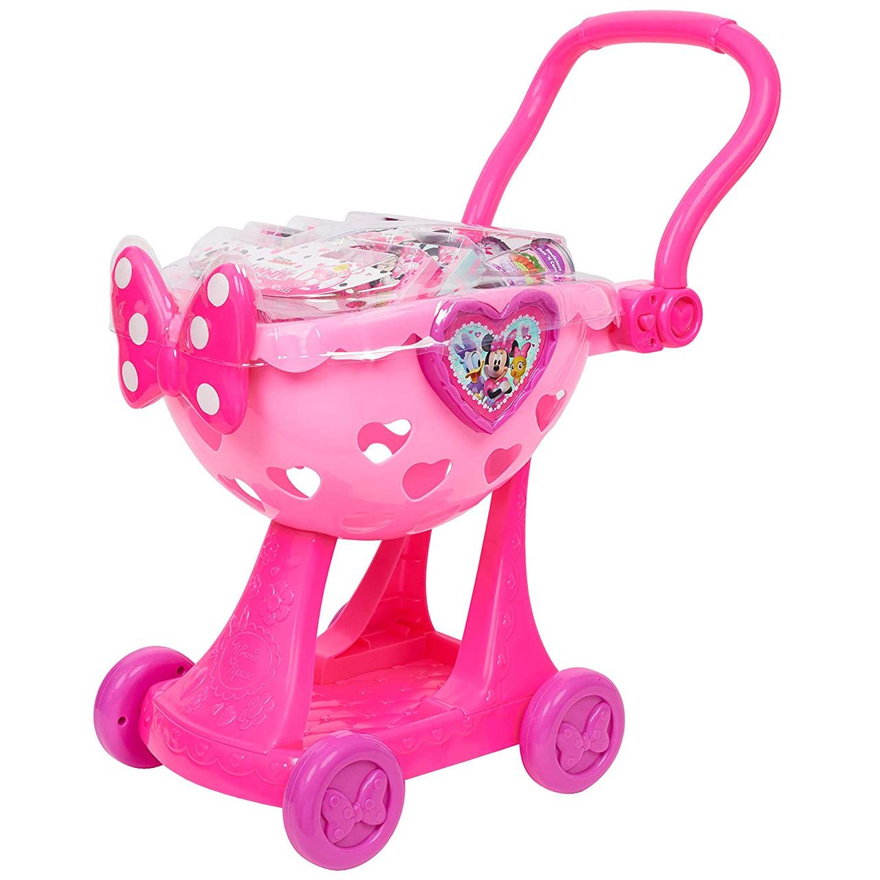 

Ігровий набір Just Play Minnie Happy Helpers Bowtique Shopping Cart Pink "Корзина для покупок" (B07N1WFT6F)