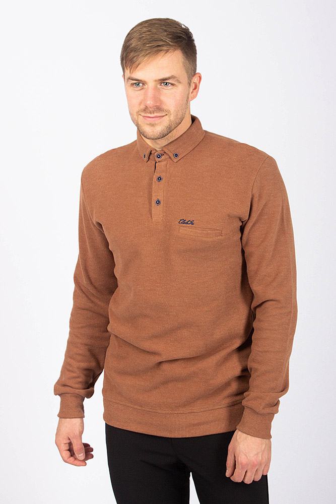 

Поло чоловіче Club Ju L коричневий