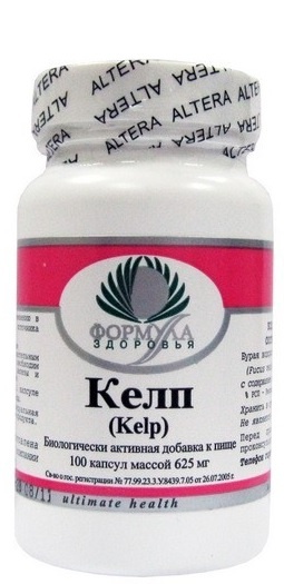 

Натуральная добавка Archon Vitamin Corporation Келп 100 капсул (9270-1)