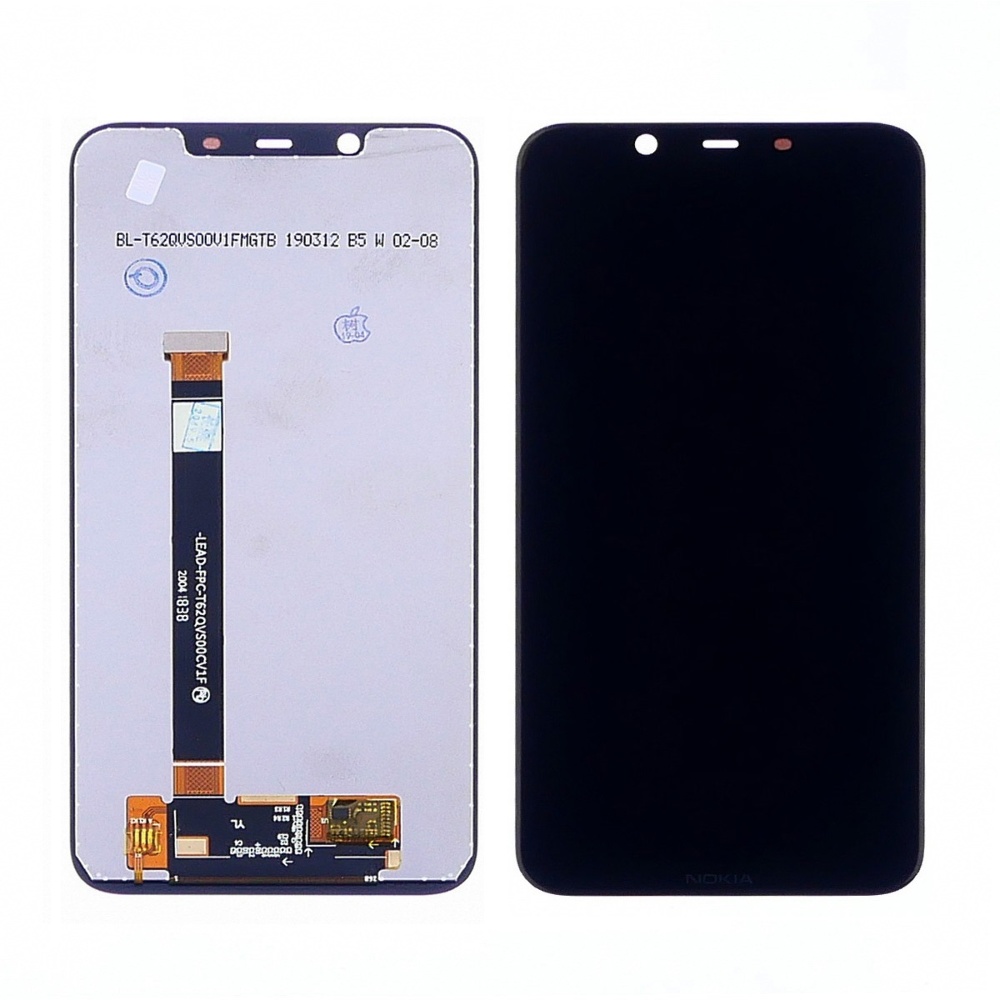 

Дисплей для Nokia 8.1/ X7 с чёрным тачскрином