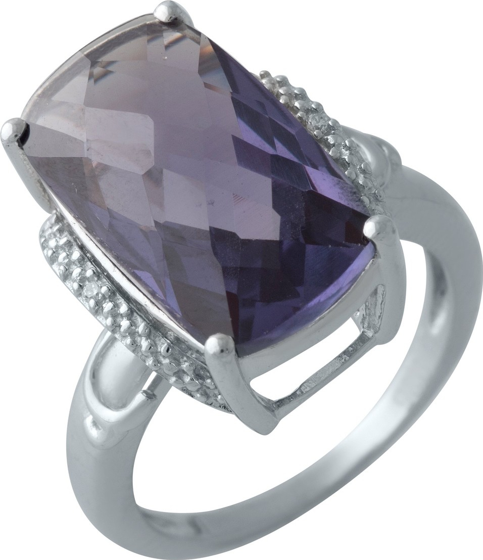 

Серебряное кольцо SilverBreeze с олександритом 2002444 17.5 размер, 17.5 размер