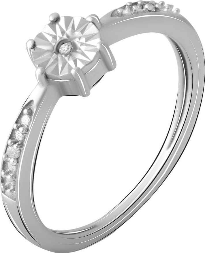 

Серебряное кольцо SilverBreeze с натуральными бриллиантом 0.027ct 2043645 16.5 размер, 16.5 размер