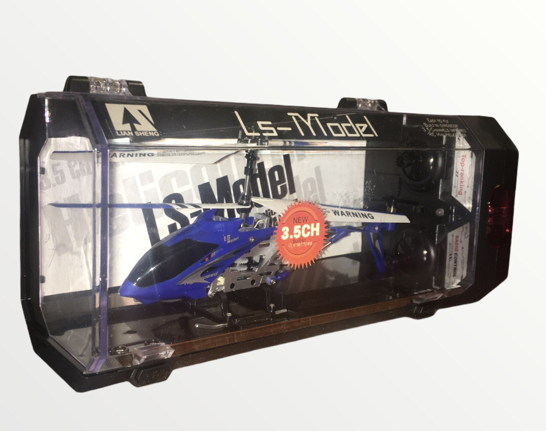 

Вертолет на радиоуправлении Ls-Model BLUE 2020 Original 23 см цвет синий (rc helicopter 3.5 channel)(000310C)