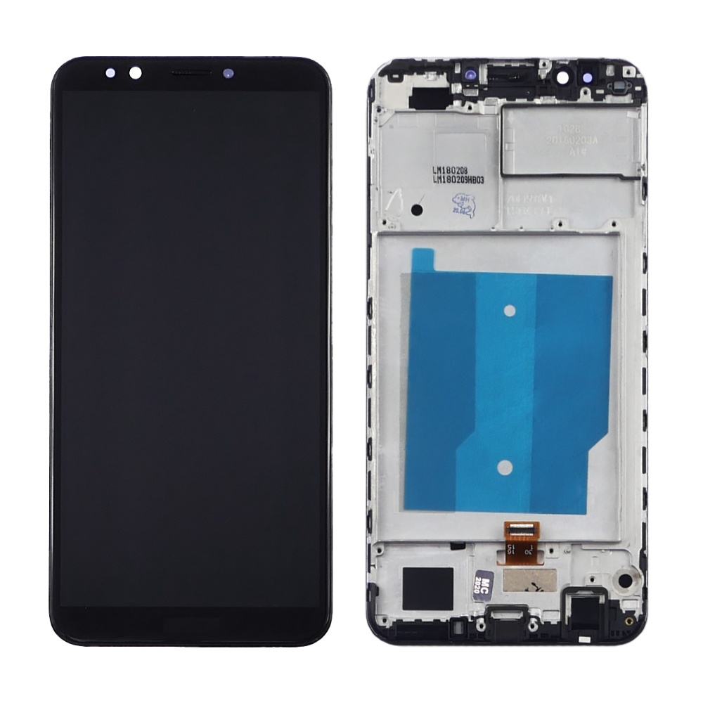 

Дисплей для Huawei Y7 2018/ Nova 2 Lite с чёрным тачскрином и корпусной рамкой
