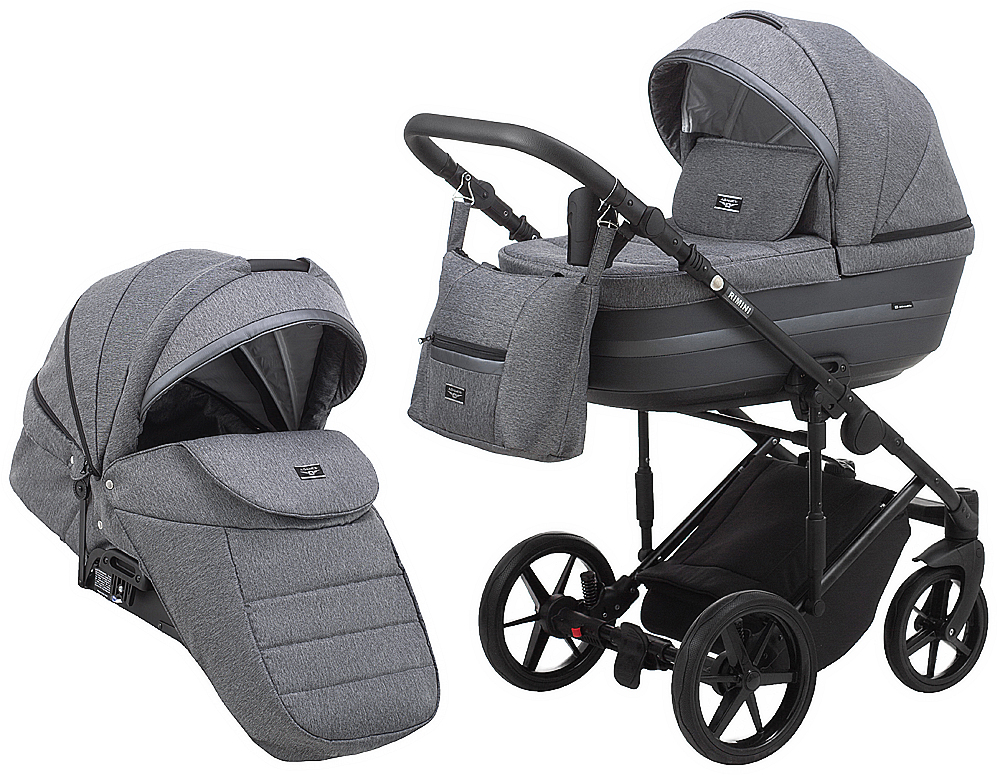 

Коляска 2 в 1 Adamex Rimini Tip RI-99