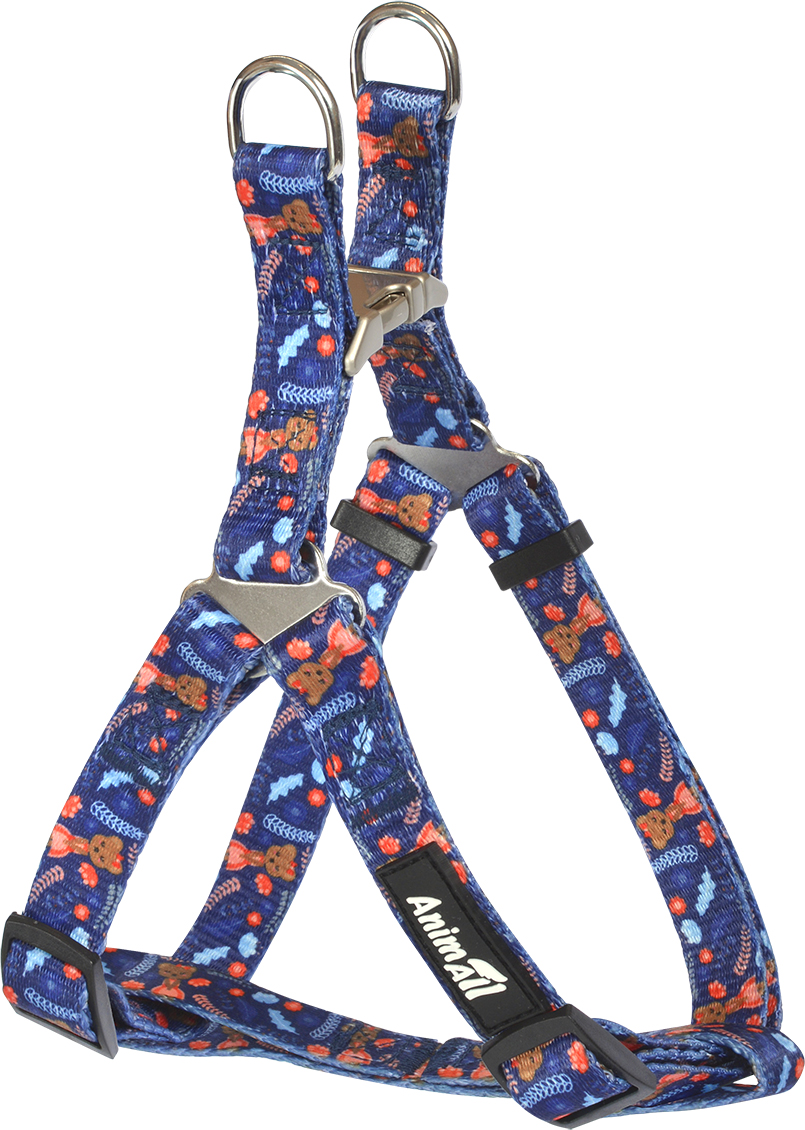 

Шлея для собак AnimAll (9371) HL-H-T001A M-4 (2.0x40-65 см)