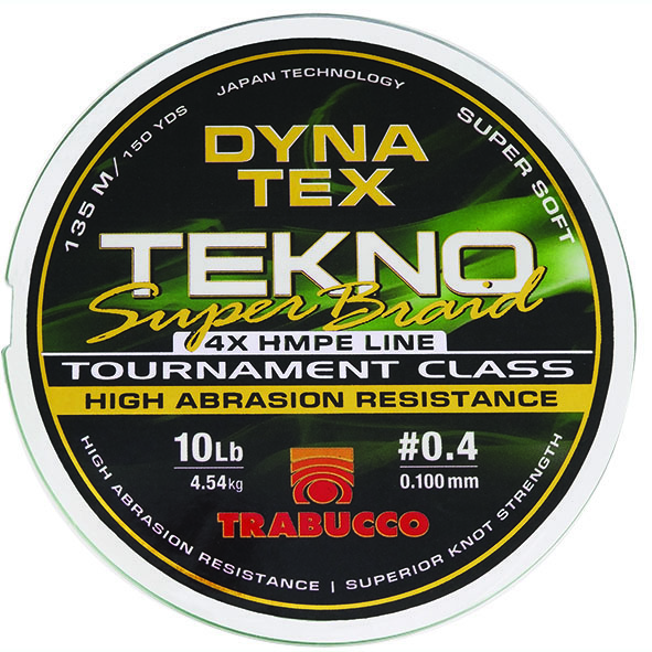 

Шнур Trabucco Tekno Super Braid 135 м 0.148 мм 6.81 кг Зеленый (054-21-140)