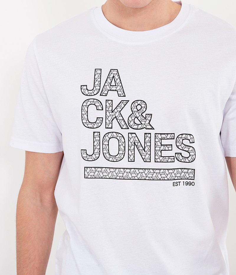 

Футболка Jack & Jones 12167303  White, Футболка Jack & Jones 12167303 S White