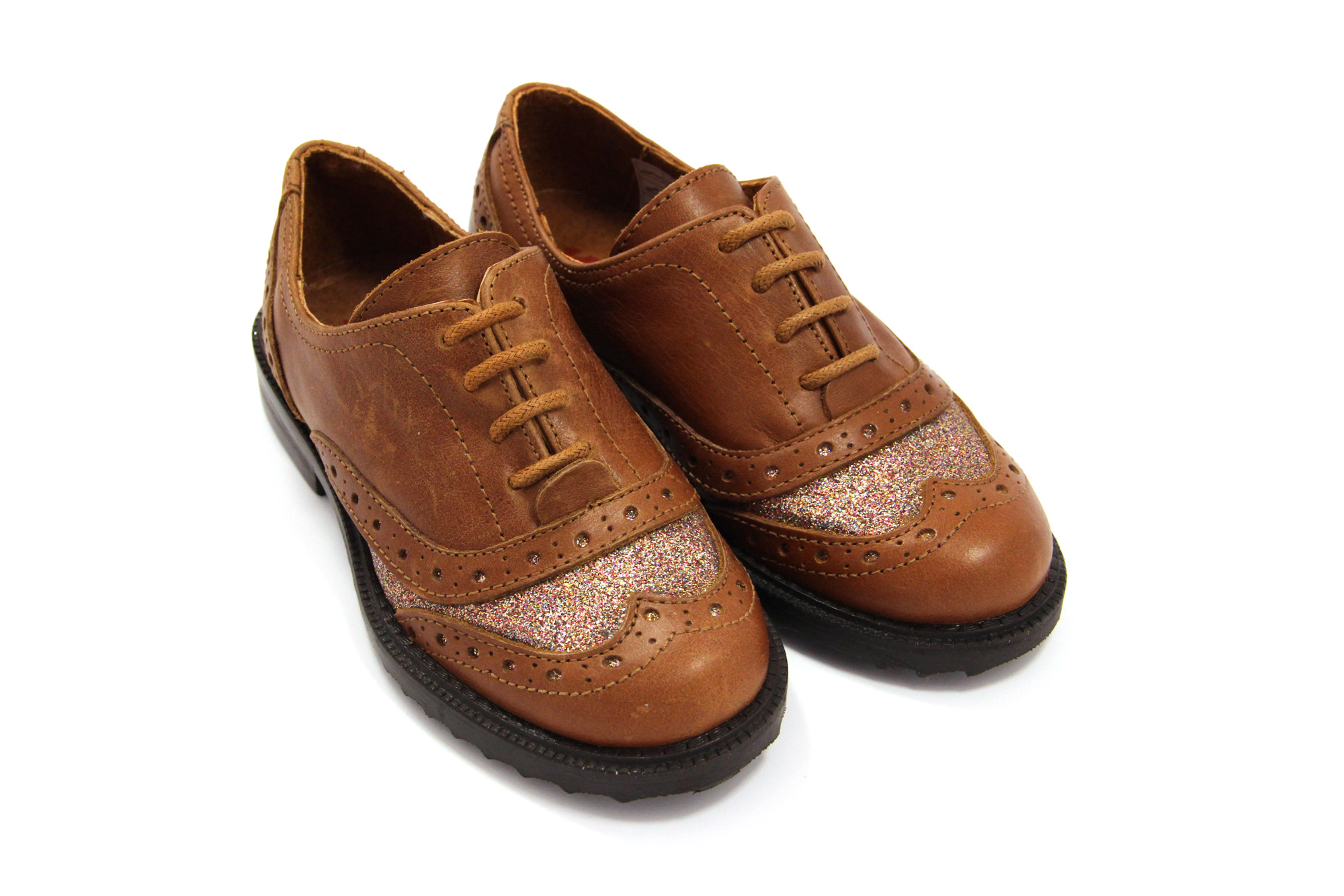 

Туфли для девочек KicKers Коричневый 28 #9114