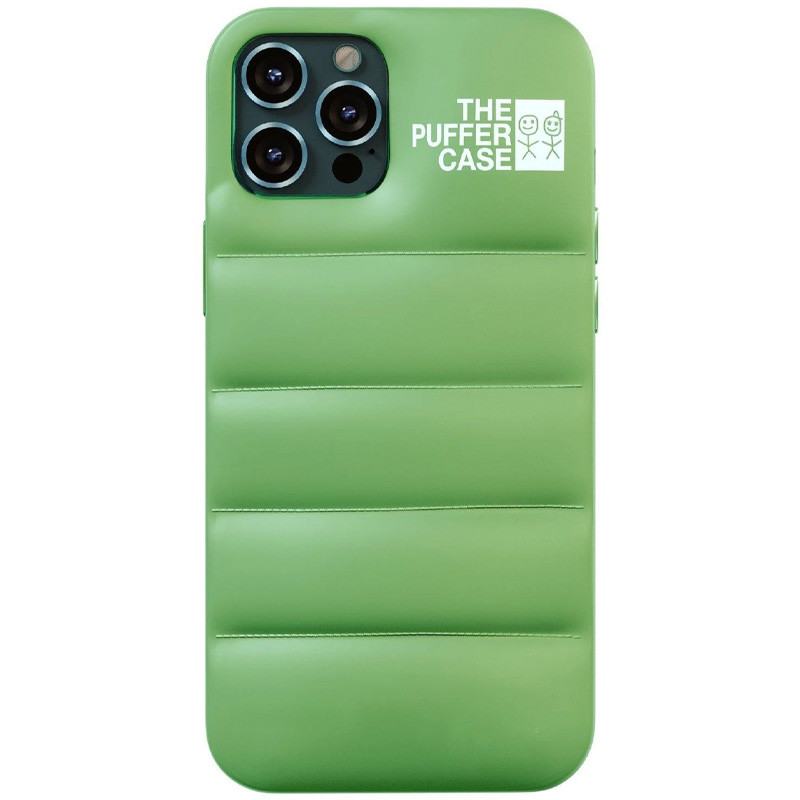 

Чехол-пуховик Epik Puffer case для Apple iPhone 12 Pro Max (6.7") Зеленый