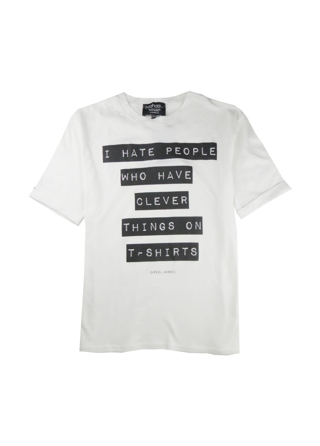 

Футболка Boohoo / черно-белый 8520123003685, Футболка Boohoo M/L черно-белый 8520123003685
