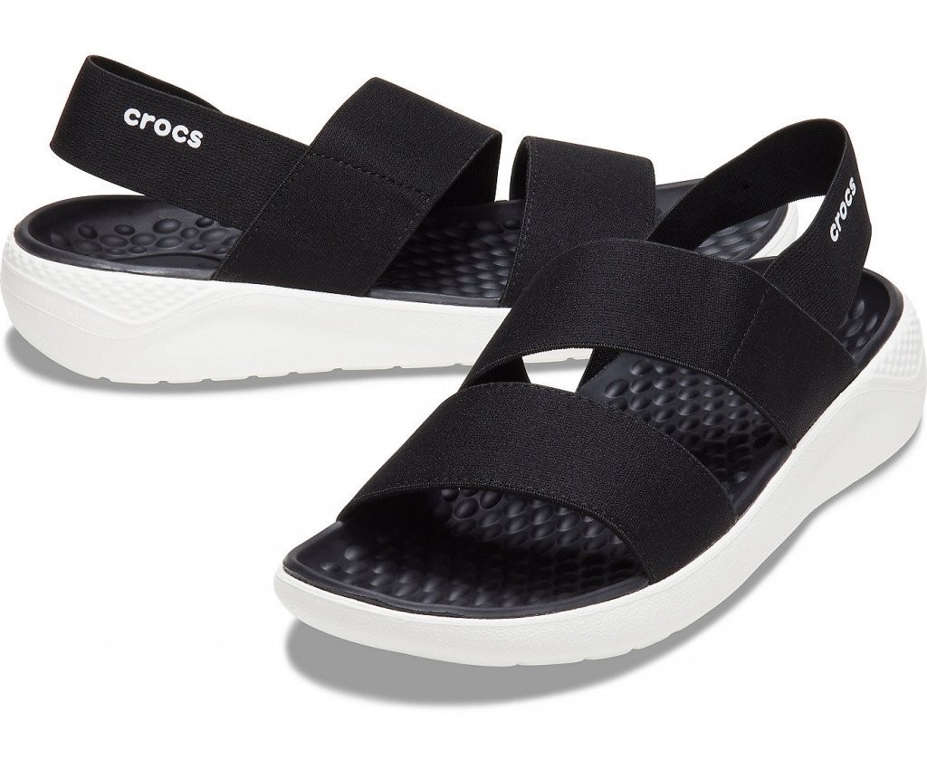 

Сандалии Crocs LiteRide Stretch, W8, черные, 38-39