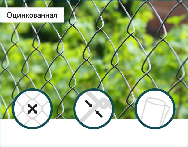

Сетка pабица оцинкованная 40х40/1,8мм 1,5/10м