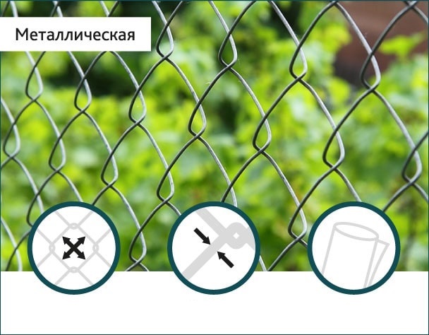 

Сетка Рабица (без покрытия) 40х40/1,8мм 1,5м/10м