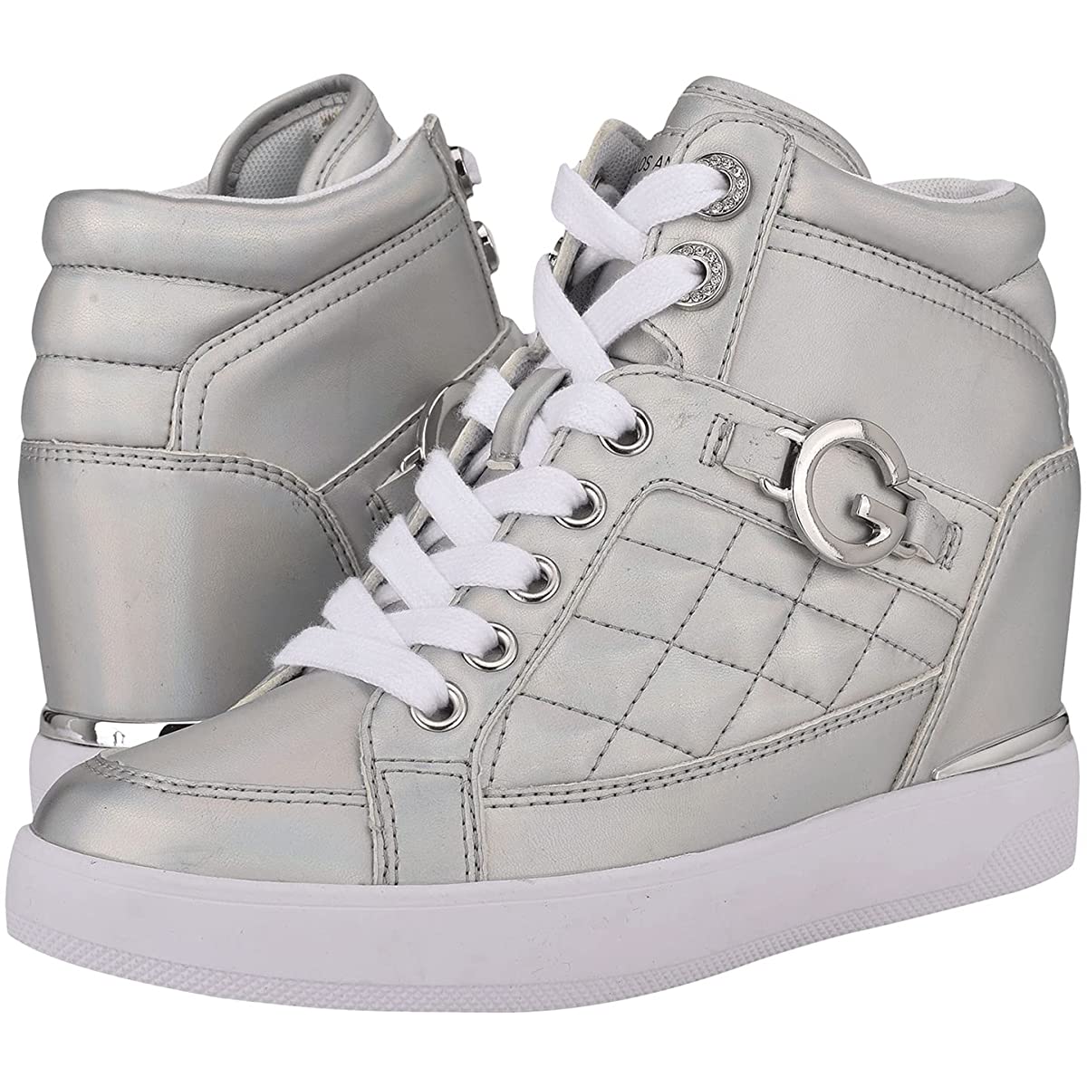 

Кроссовки женские GUESS Neaka Серебристый 38.5