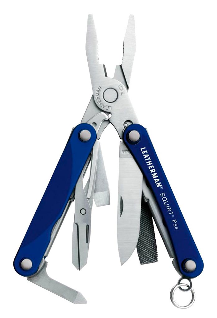 

Мультитул Leatherman Squirt PS4 Blue (831230)