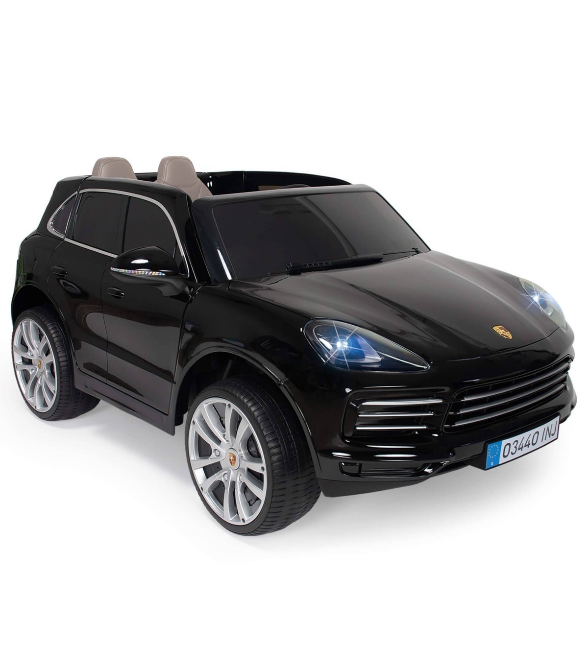 

Электромобиль Injusa Porsche Cayenne S 12 V двухместный черный, 7192