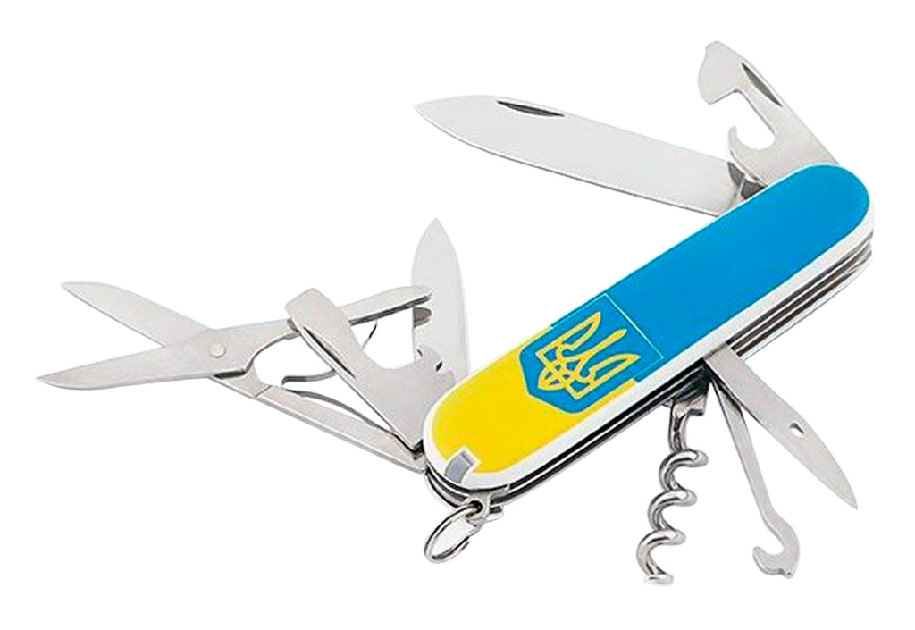 

Нож Victorinox Climber Ukraine (1.3703.7R3)