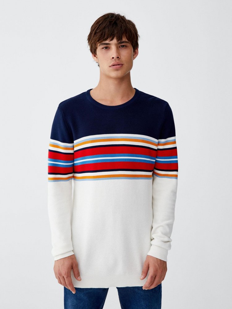 

Джемпер Pull & Bear XAZ203010ZUAZ  Разноцветный, Джемпер Pull & Bear XAZ203010ZUAZ M Разноцветный