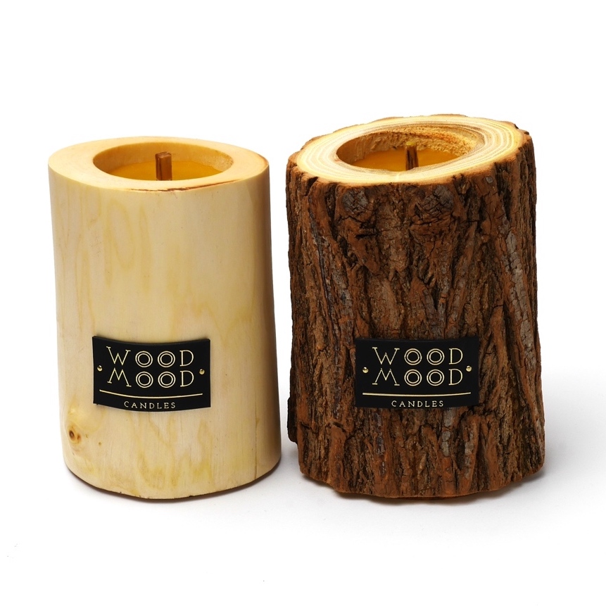 

Пара декоративных свеч WoodMood Ти&i