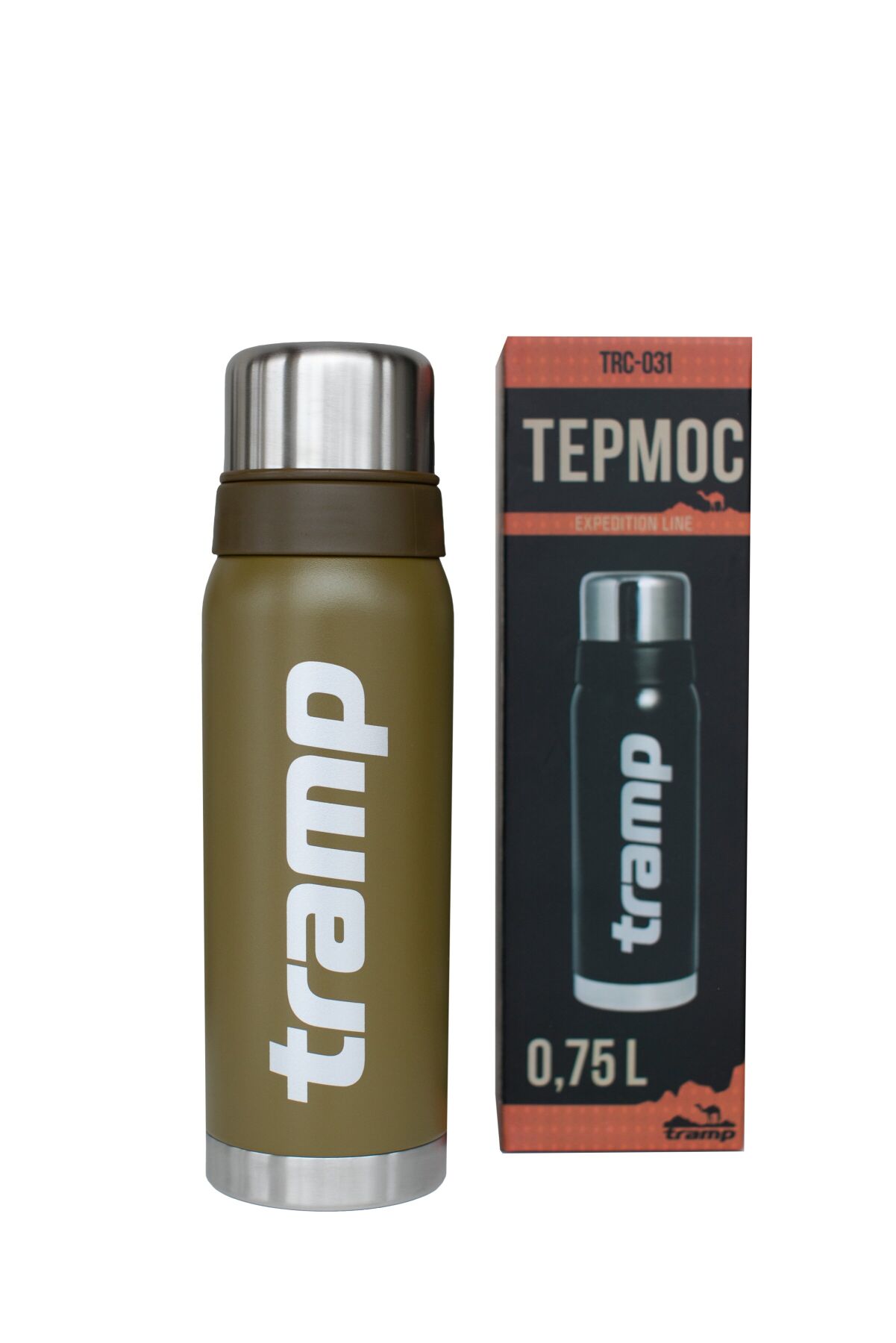 

Термос Tramp Expedition Line 0,75 л оливковый