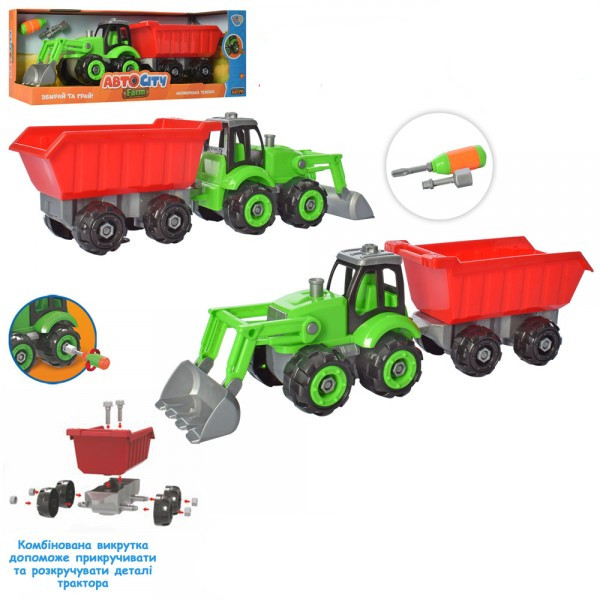

Конструктор Limo Toy Трактор KB-063 46,5х17х12,5 см