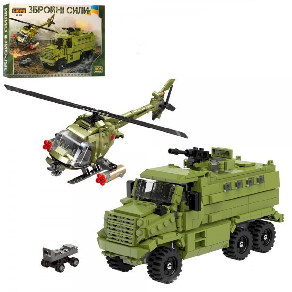 

Конструктор Limo Toy Военная техника KB-010 906 деталей