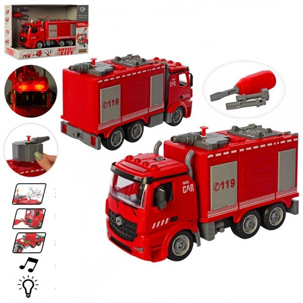 

Конструктор Limo Toy Пожарная машина KB-078
