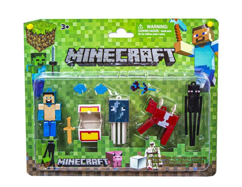 

Фигурки Майнкрафт Minecraft блистер 14238