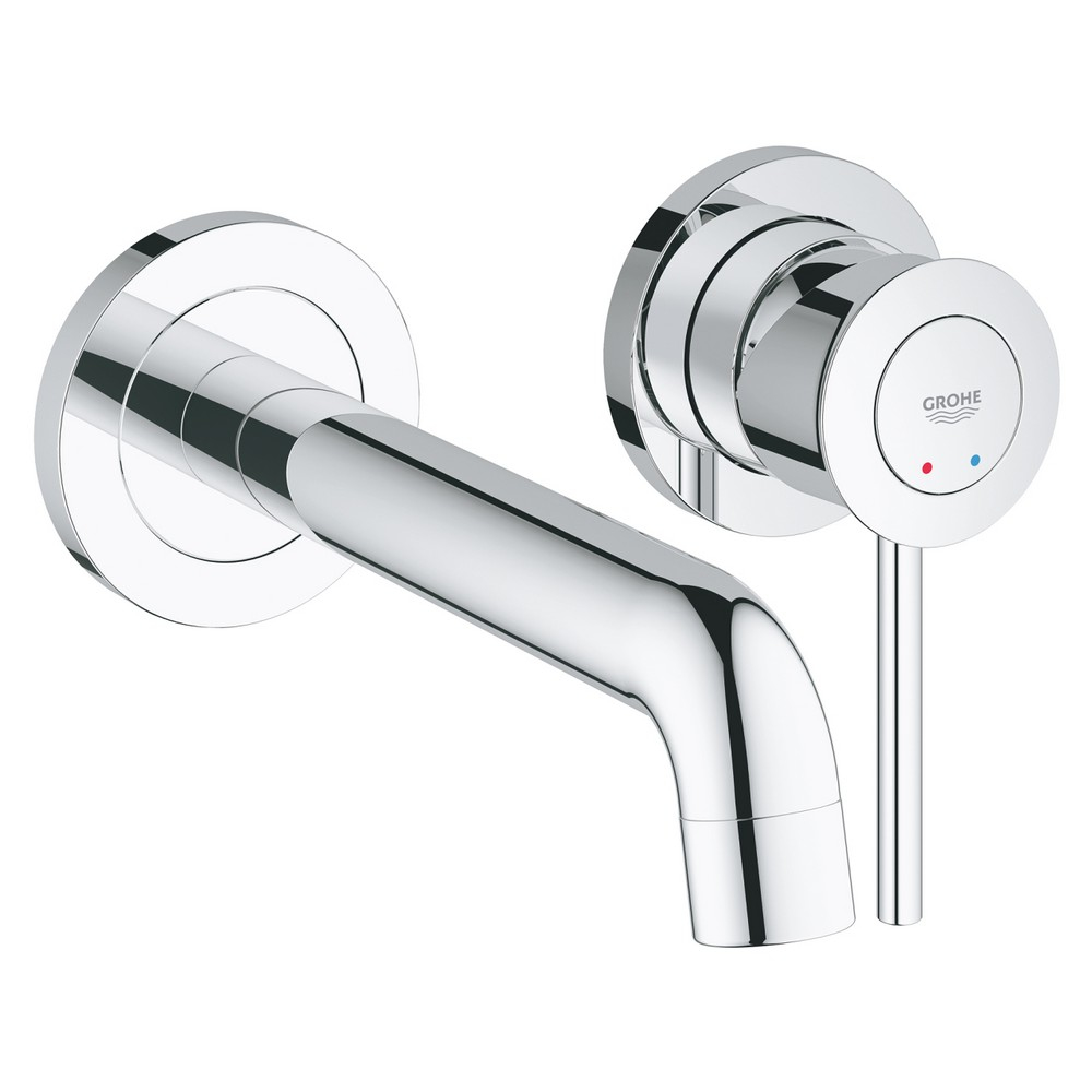 

Смеситель для умывальника скрытый однорычажный Grohe BauClassic 20292000 Хром СМЕСИТЕЛЬ ДЛЯ РАКОВИНЫ