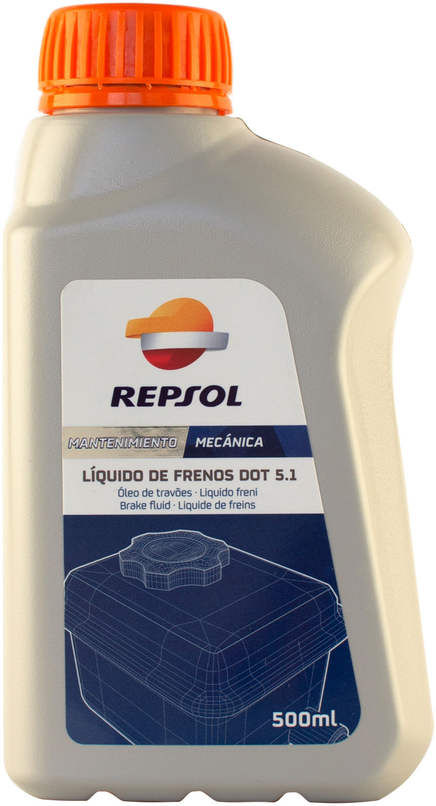Тормозная жидкость Repsol Liquido Frenos Dot-5.1 500 мл (RP701B96 ...