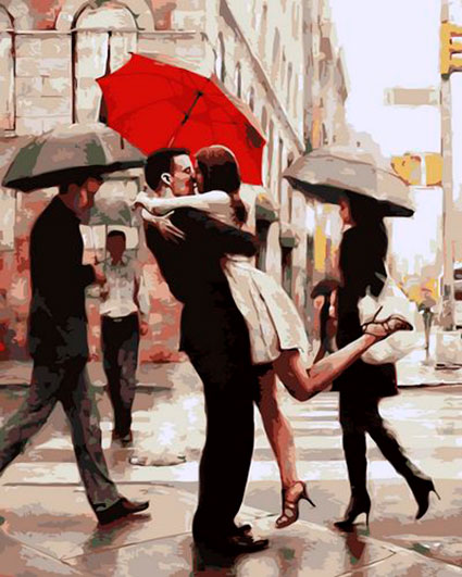 

Картины по номерам Лавка Чудес Долгожданный поцелуй 40 х 50 см (LC10103)