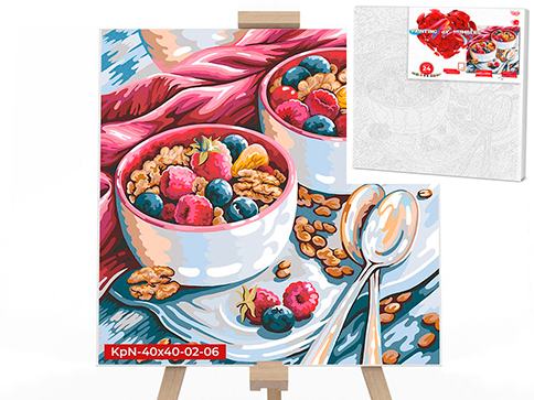 

Картина по номерам. Canvas Painting "Мишки" 31х31 см с.5 №7 (PX-05-07)