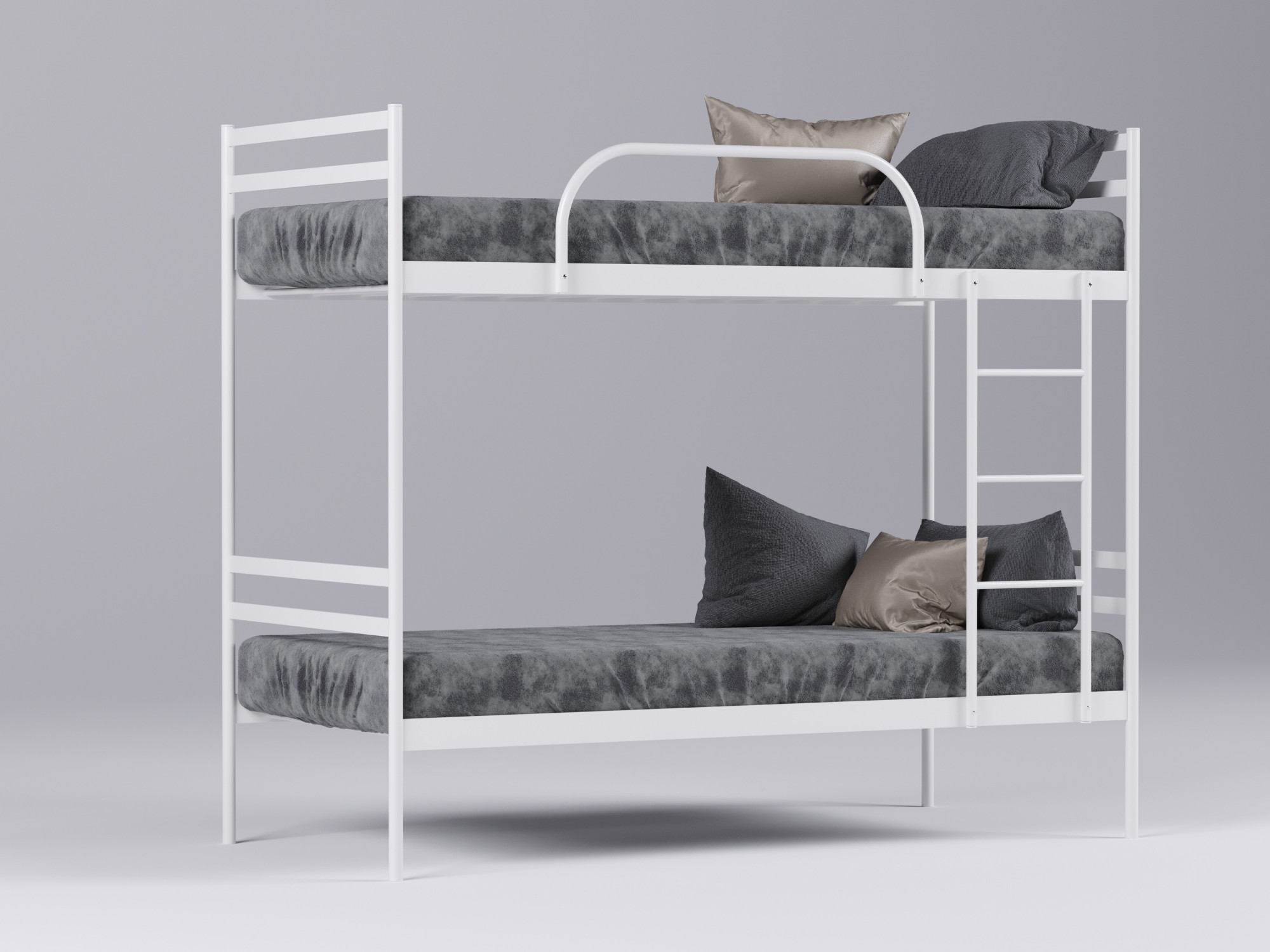

Двухъярусная кровать Comfort Duo Метакам Белый 90х200