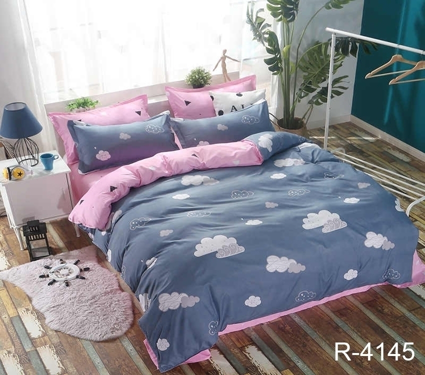 

Комплект постельного белья с компаньоном TM TAG - 2-х спальный - Ренфорс - R4145