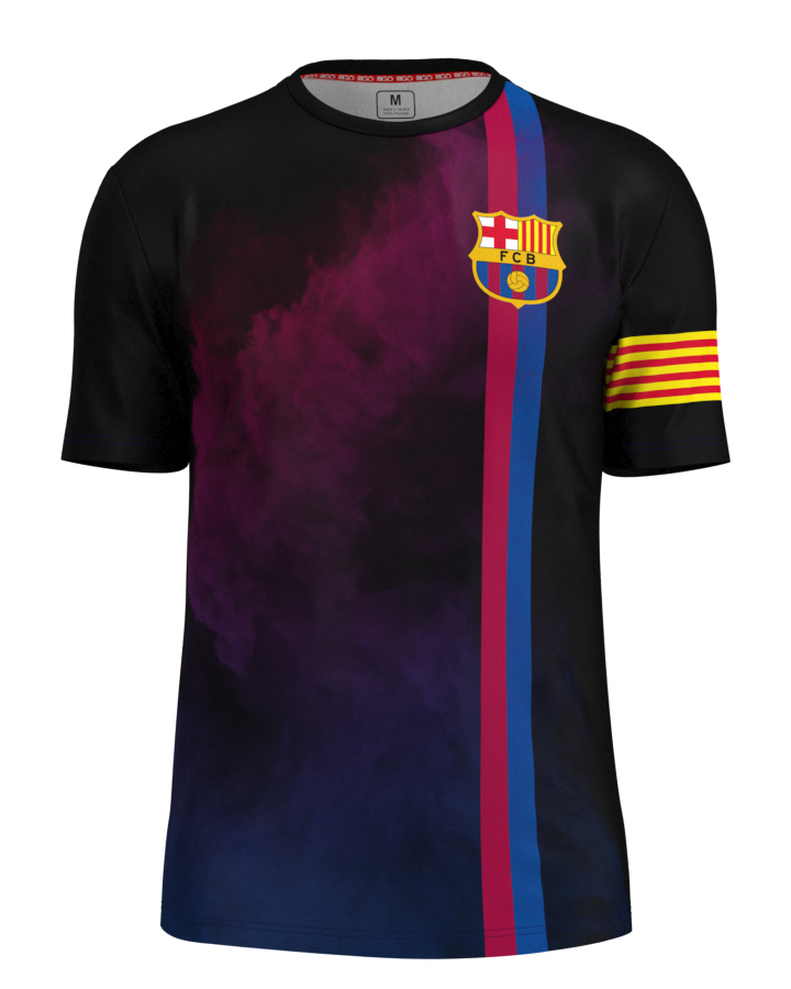 

Футболка мужская спортивная RIGO SPORTS FASHION BARCELONA Черная с бордово-синим  (SF.BARSA2.M.01, Футболка мужская спортивная RIGO SPORTS FASHION BARCELONA Черная с бордово-синим 4XL (SF.BARSA2.M.01)