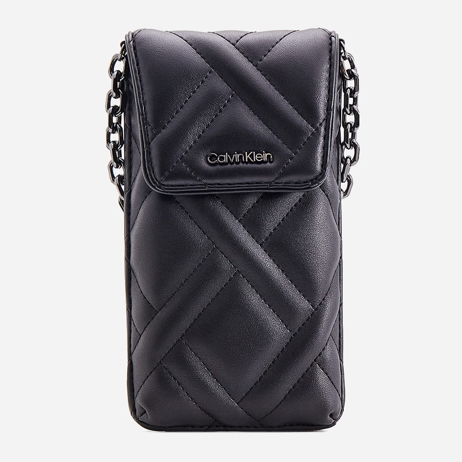 

Кошелек женский Calvin Klein Jeans Ck Quilt Phone Pouch Xbody K60K608466-BAX Black