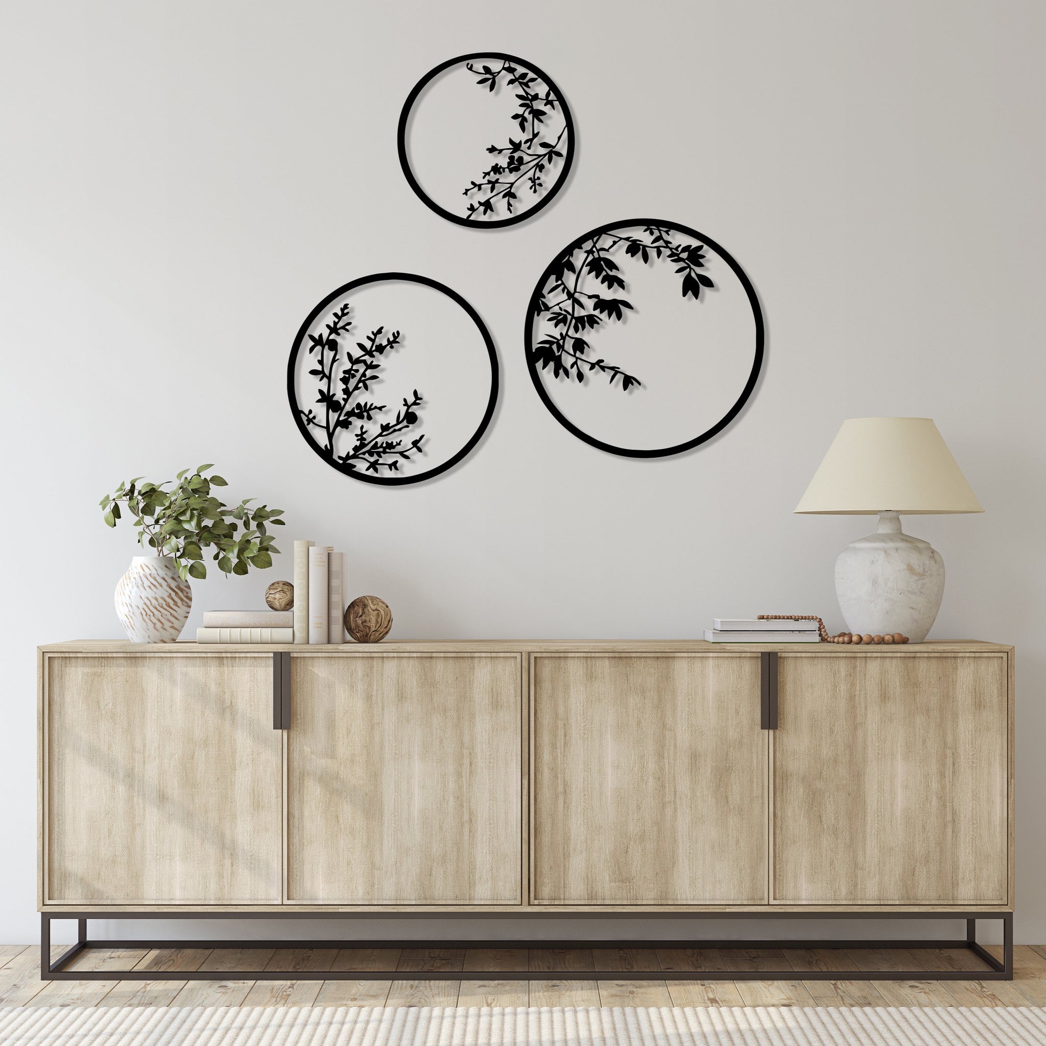 

Деревянная картина "Willow Twigs" (60 x 60 см)
